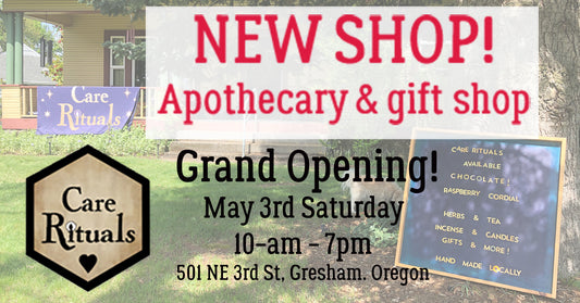 Grand Opening of the brick & mortar shop!