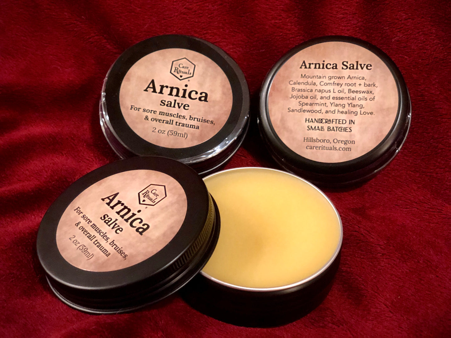 Arnica salve with healing comfrey