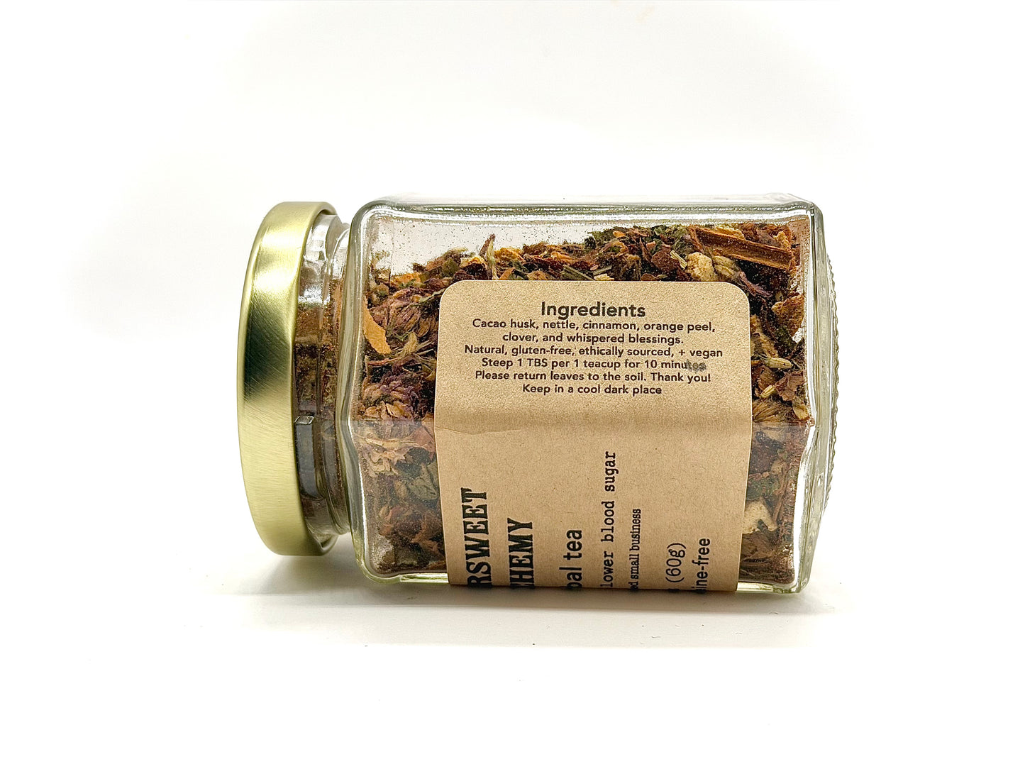 Bittersweet Alchemy – Blood Sugar Support Herbal Tea (Caffeine-Free)