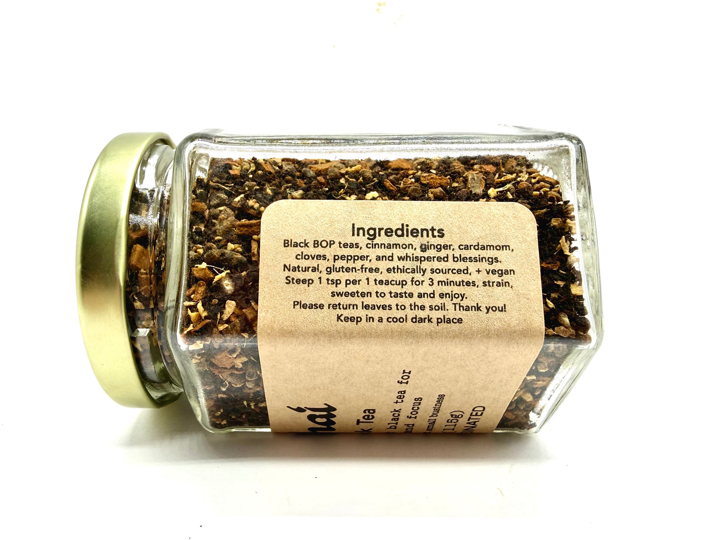 Classic Chai – Traditional Spiced Black Tea Blend (Caffeinated)