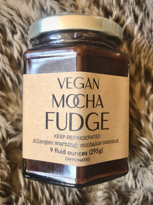 Vegan Mocha Fudge