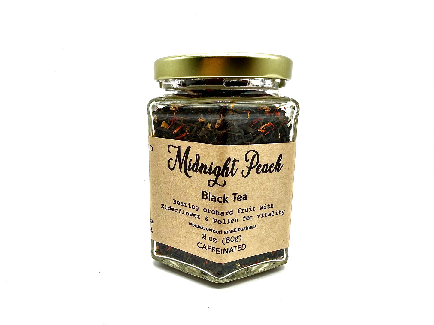 Midnight Peach – Tropical Peach Black Tea (Caffeinated)