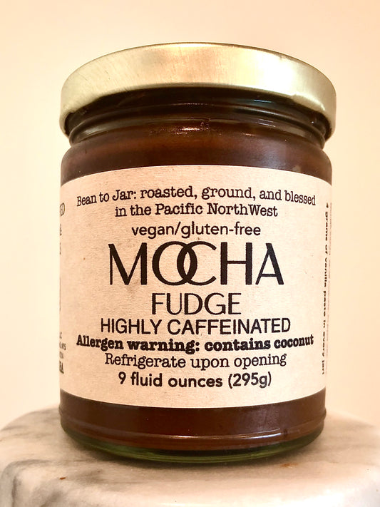 Vegan Mocha Fudge